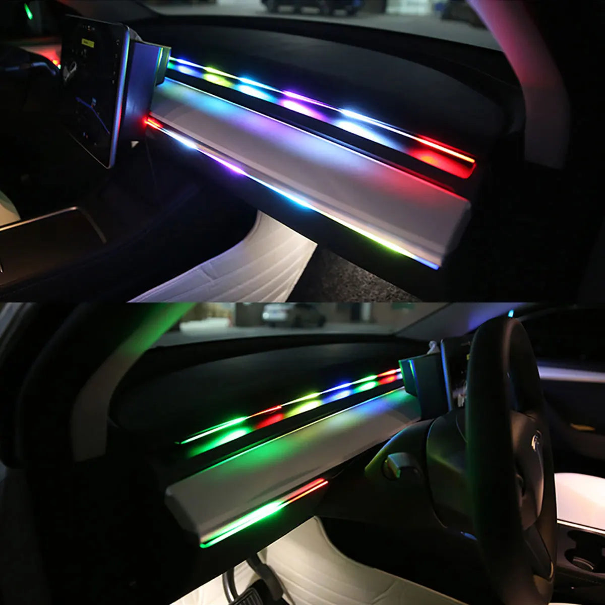 Ambientebeleuchtung LED - Rainbow GlowDrive